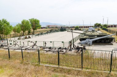 Novorossiysk içinde askeri teçhizat Müzesi.
