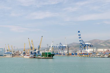 Novorossiysk ticari liman.