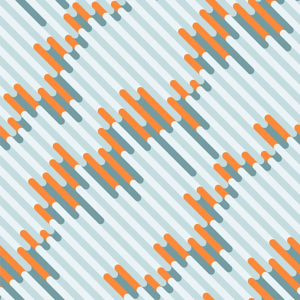 Abstracto Patrón Geométrico Inconsútil Colorido Líneas Inclinadas Ilustración Vectorial — Vector de stock