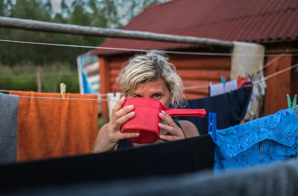 Kova köyün içme suyu kızdır