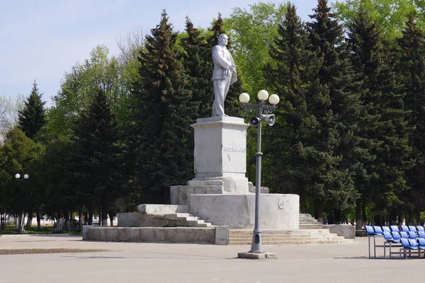 Monumento a Lenin Rzhev — Foto Stock