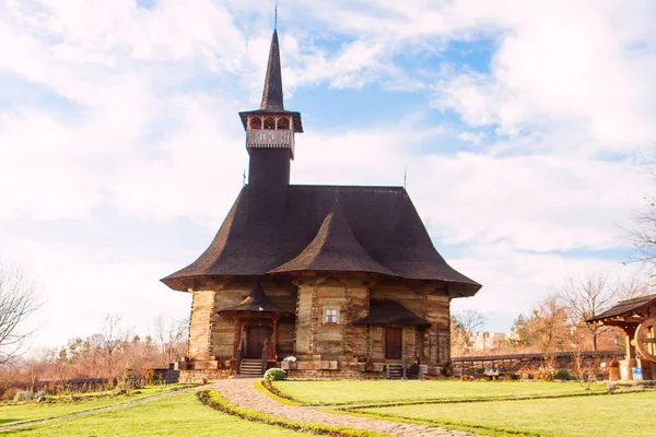 Ahşap ahşap kilise — Stok fotoğraf