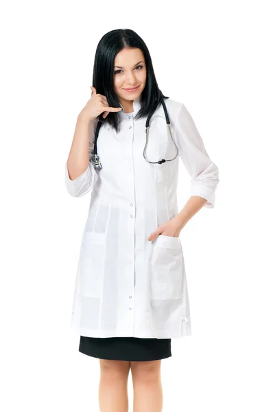 Portrait of female doctor — Stock Photo, Image