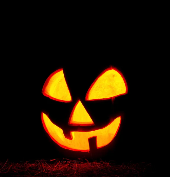 Calabaza de Halloween brillante —  Fotos de Stock