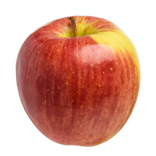 Enda färska äpple på vit — Stockfoto