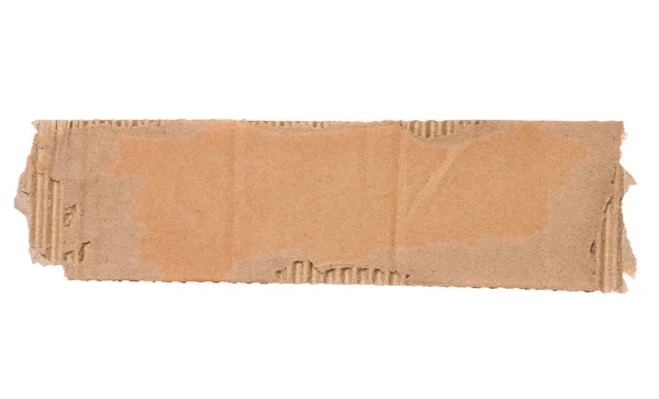 Pedazo de cartón corrugado —  Fotos de Stock