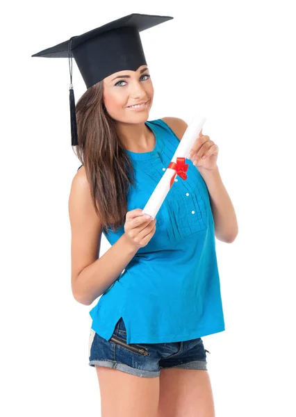 Estudiante adolescente chica — Foto de Stock