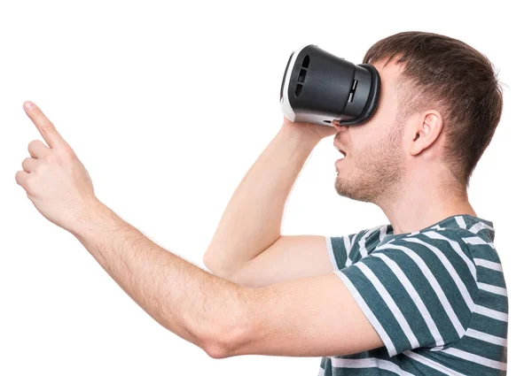 Hombre en gafas VR —  Fotos de Stock