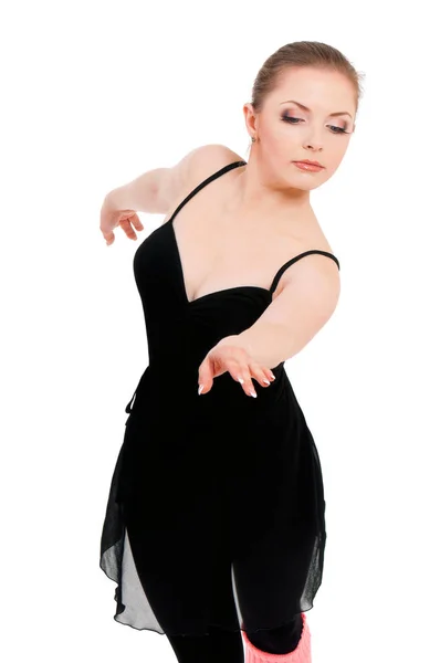 Mulher bailarina bailarina — Fotografia de Stock