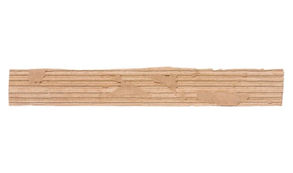 Piece of corrugated cardboard — Stock Photo, Image