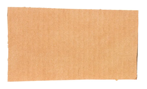 Pedazo de cartón corrugado — Foto de Stock
