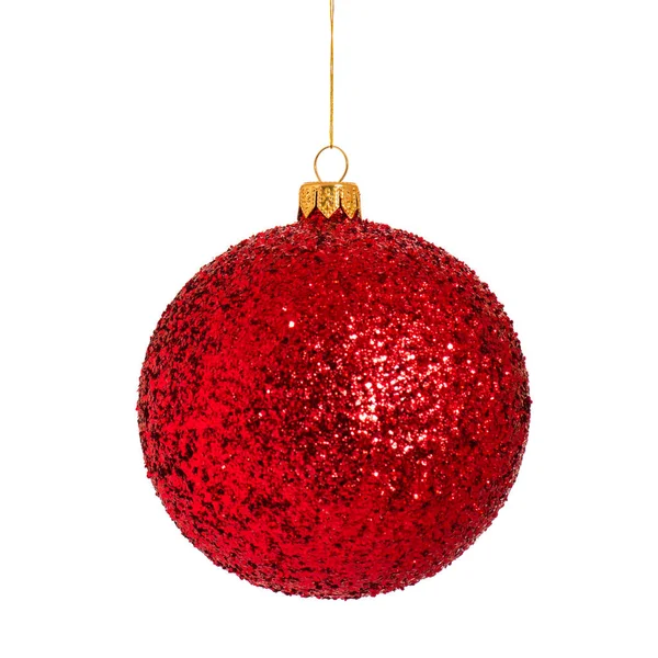 Christmas bauble on white — Stock Photo, Image