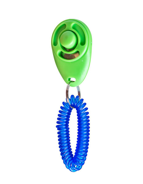 Dog clicker on white