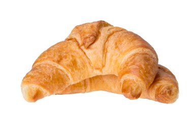 kruvasan izole üzerinde beyaz izole