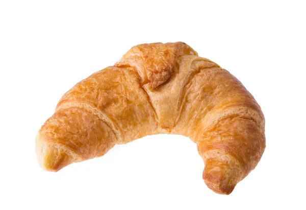 Croissant isolated isolated on white — Stock Photo, Image