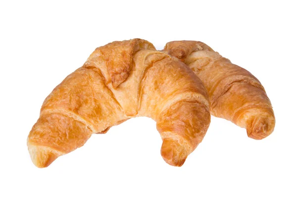 Croissant aislado sobre blanco — Foto de Stock