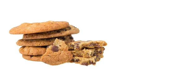 Soft cookies on white background — Stock Photo, Image