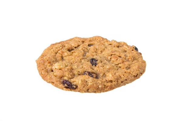 Měkký cookie na bílém pozadí — Stock fotografie