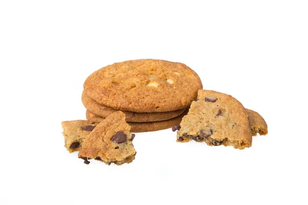 白い背景の上のソフト クッキー — ストック写真