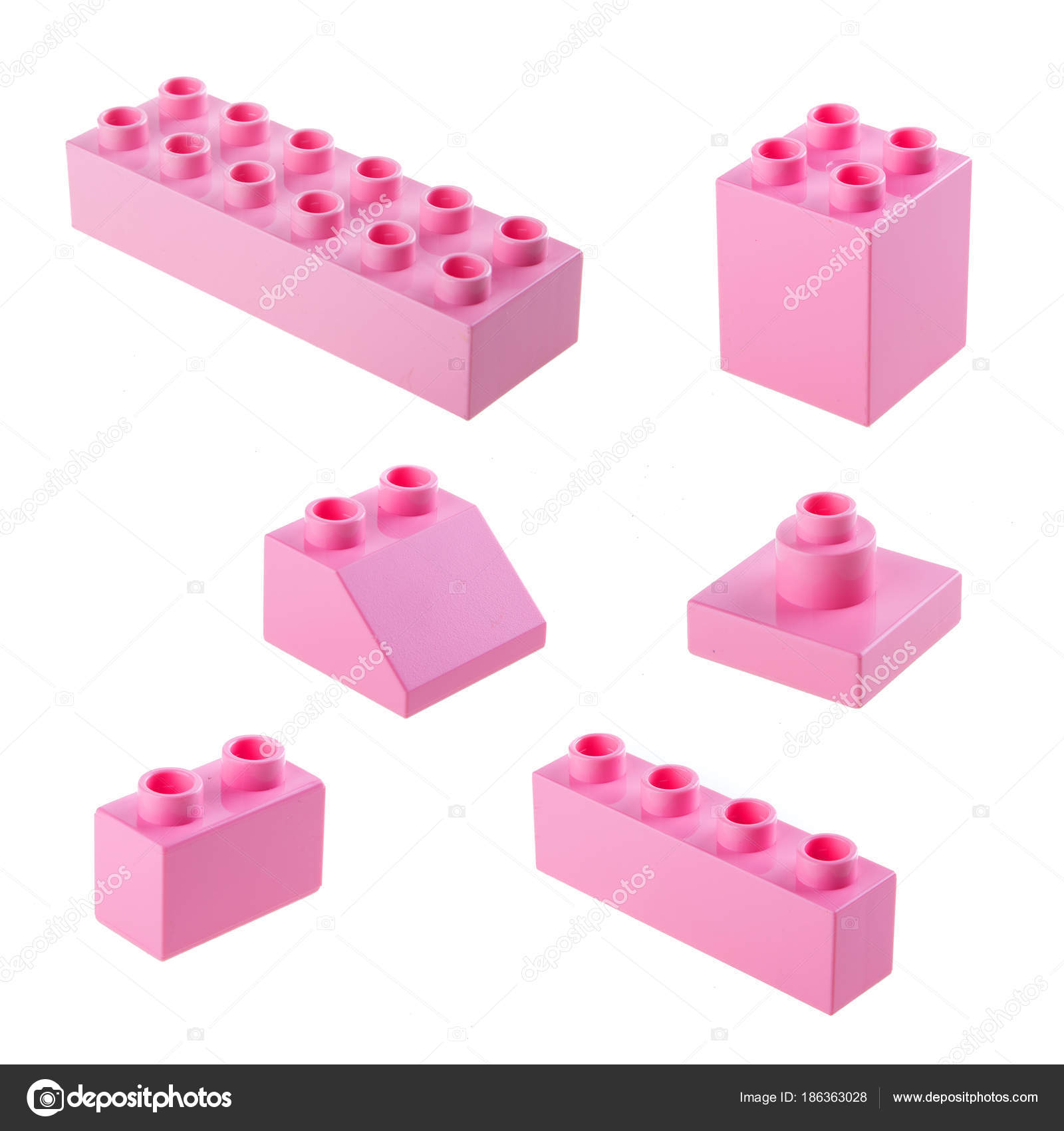 Plastic building blocks — Stock Photo © tehcheesiong 186363028