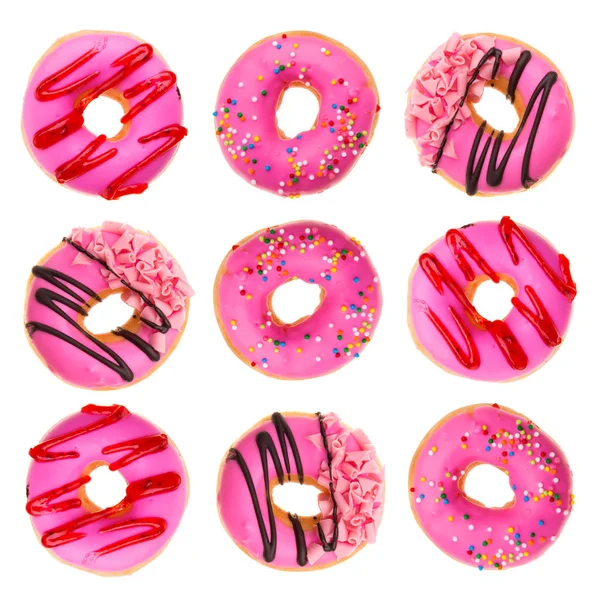 다양 한 도넛 — 스톡 사진