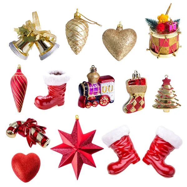 Christmas ornament, isolated on white background — Stock Photo, Image