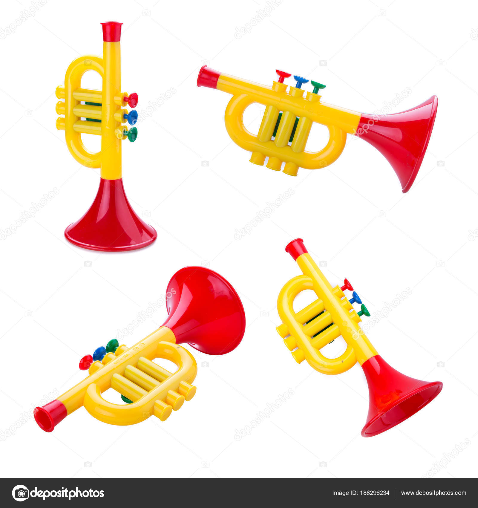 Juguete de trompeta Ilustración de stock de ©tehcheesiong #188296234