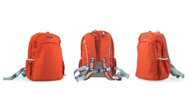 kahverengi unisex sırt çantası