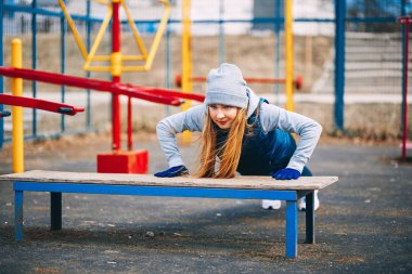 Genç kadın sporcumuz.