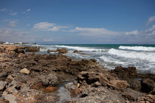 Paisaje marino, Creta Analipsi — Foto de Stock