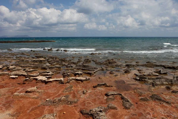 Paisaje marino, Creta Analipsi — Foto de Stock