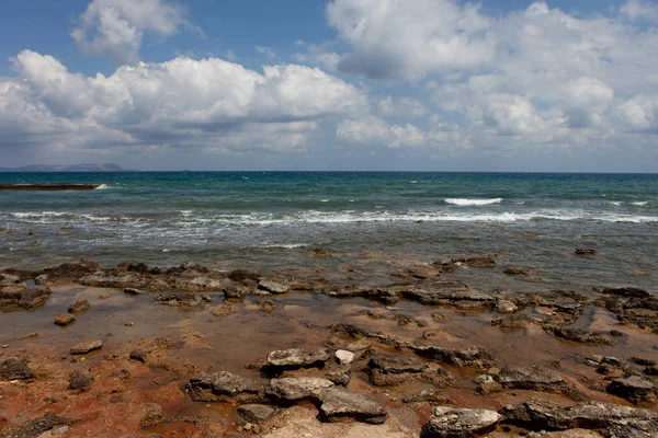 Paisaje marino, Creta Analipsi — Foto de Stock