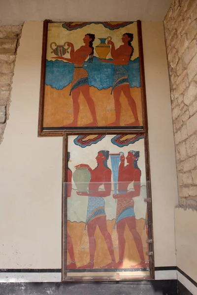 Minoan uygarlığı fresk
