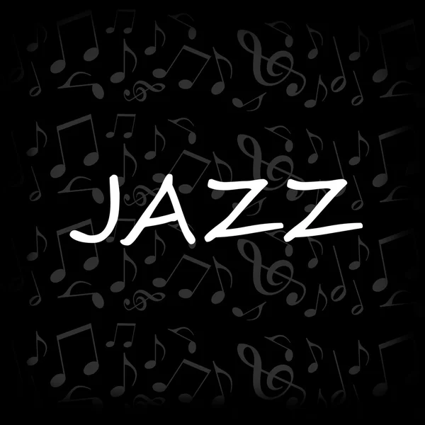 Jazz music design — Stock fotografie