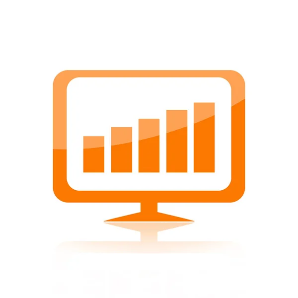 Üzleti növekedés charts — Stock Fotó