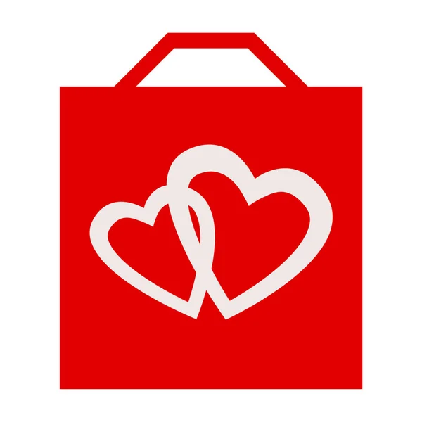 Bolsa de compras Corazones —  Fotos de Stock