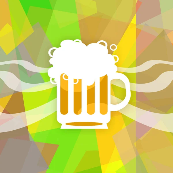 Beer mug illustration — Stock Photo, Image