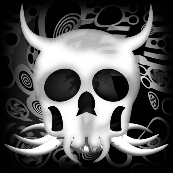 Death skull — Stock Photo, Image