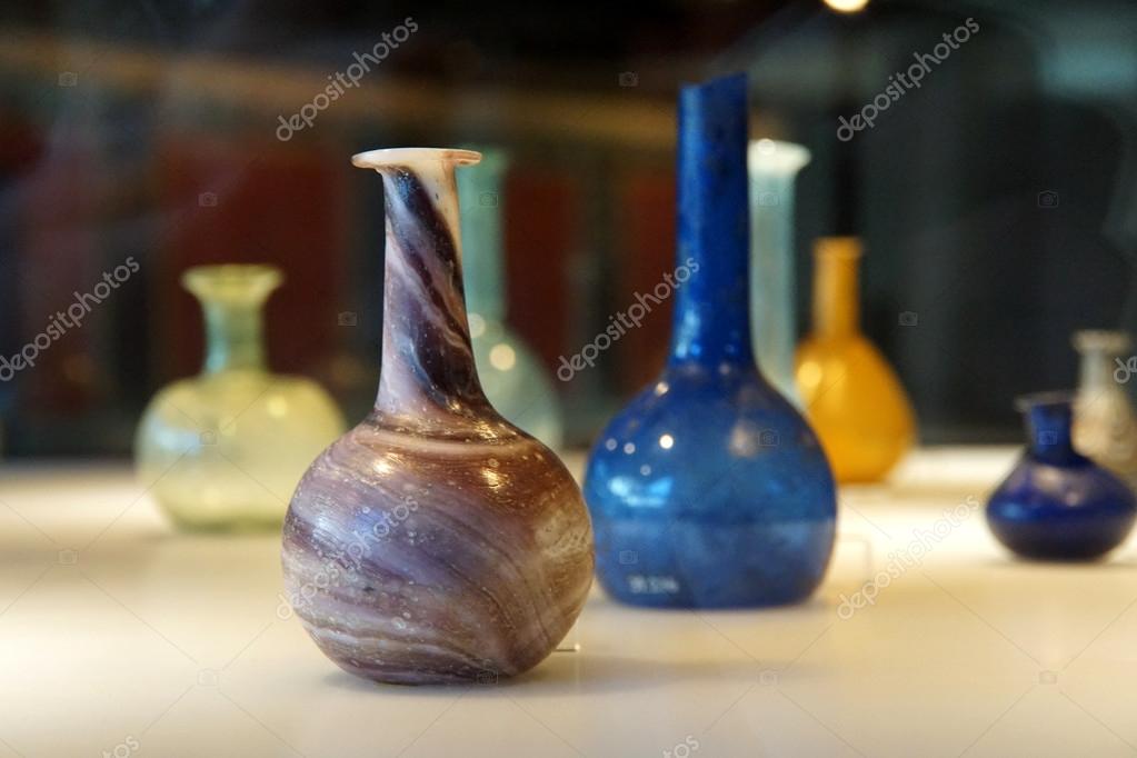 Ancient Roman Glass Vases Stock Photo C Cascoly 127355782