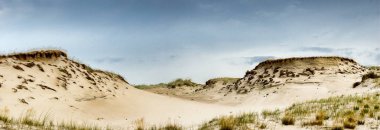 Litvanya dunes panoramik manzaralar