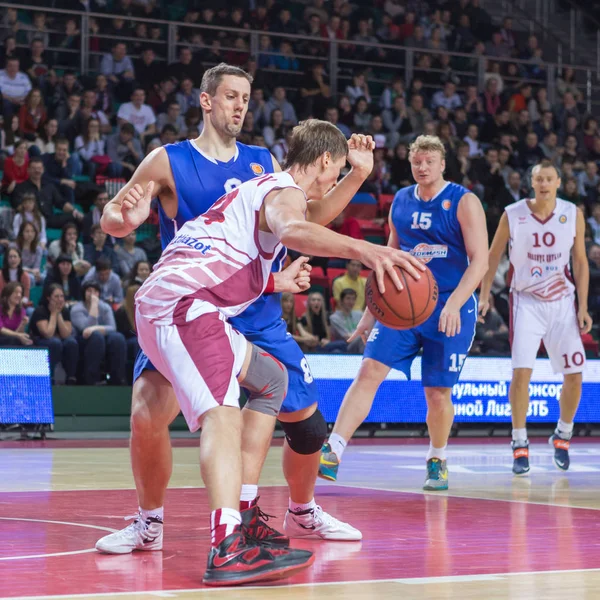 BC Krasnye Krylia center Anton Pushkov — Stockfoto