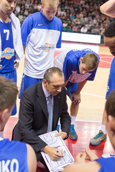 BC Azovmash head coach Sergiy Zavalin — Stock Photo, Image