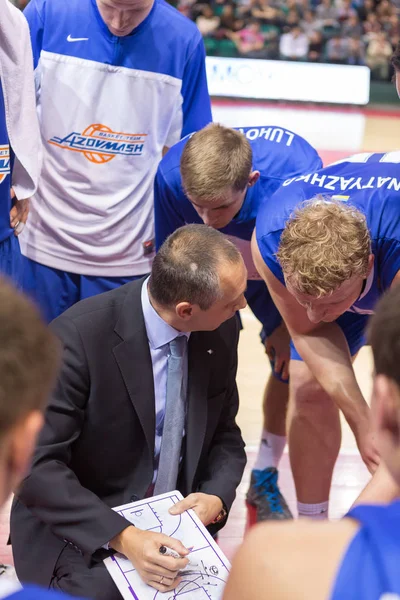 BC Azovmash entraîneur-chef Sergiy Zavalin — Photo