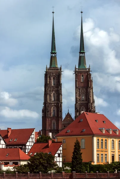 Catedral de San Juan Bautista - Wroclaw - Polonia — Foto de Stock