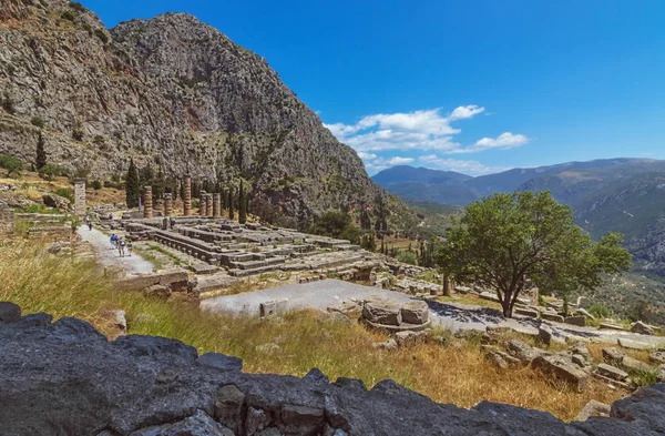 Templo de Apolo - Delfos - Grecia — Foto de Stock