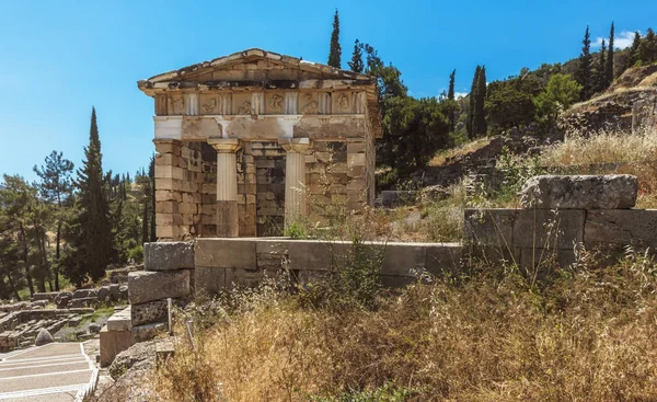 Tesoro ateniense - Delfos - Grecia — Foto de Stock