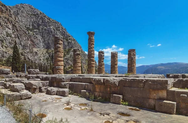 Templo de Apolo - Delfos - Grecia — Foto de Stock