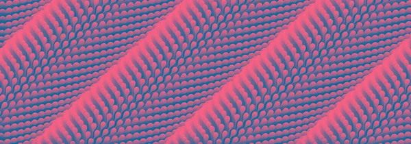 Surface Ondulée Avec Effet Dynamique Fond Abstrait Moléculaire Couche Cellules — Image vectorielle