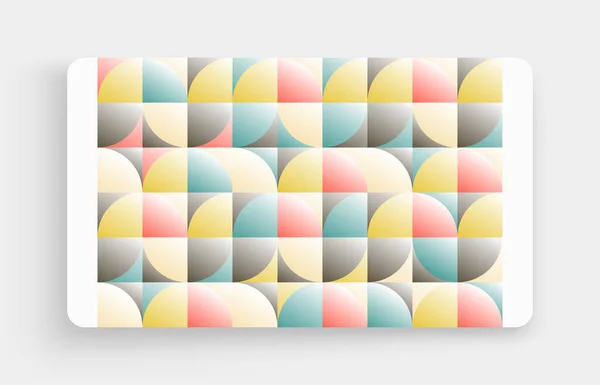 Cover Design Template Abstract Geometric Design Pattern Can Used Template — ストックベクタ