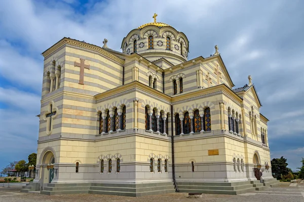 Cattedrale San Vladimir Chersonese Sebastopoli Crimea — Foto Stock